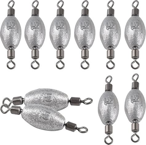 lead fishing weights|Amazon.com: Fishing Lead Weights.